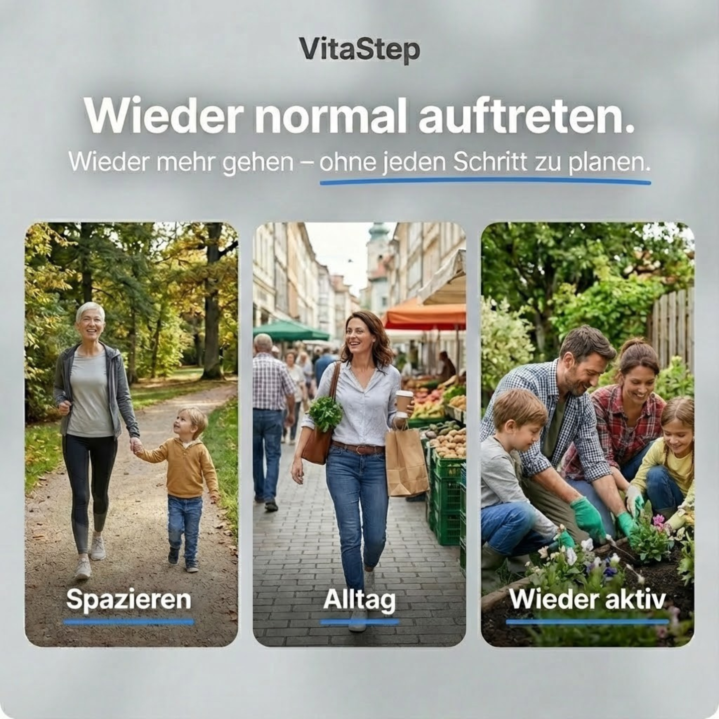 VitaStep 24h Fußroutine System