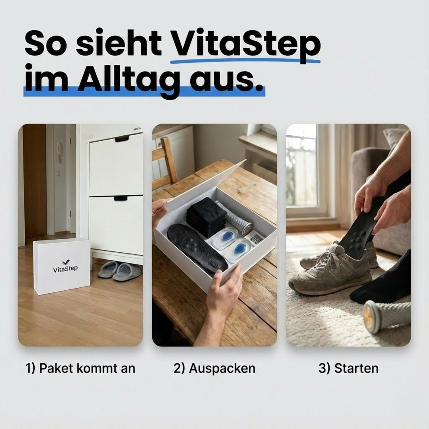 VitaStep 24h Fußroutine System